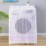 Fully Automatic Drum Washing Machine Cover Lace Embroidery Fully Automatic Washing Machine Dust Covers Gauze Sunscreen Towel