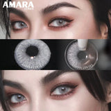 1 Pair Color Contact Lenses for Eyes Natural Brown Lenses Beauty Fashion Monet Lense Blue Lenses Green Eye Contact