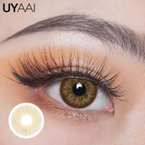 Popxstar Myopia Colored Contact Lenses with Diopters Brown Color Lens Eyes Green Lenses Graduated Blue Lenses Colored Pupils