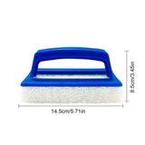 Popxstar Pool Wall Cleaning Brush Waterline Scrubber Cleaning Pool Hot Spring Swimming Pool Spa Tub Accessory Sponge Brush pools Cleaner