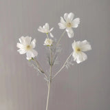 Popxstar spring decor Chamomiles Silk Artificial Flower 60cm Daisy White Fake Flowers Room Wedding Home Table Decorations Party Diy Bouquet Gifts 1PCs