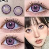 Popxstar  Color Contact Lenses for Eyes Makeup Brown Natural Big Eye Lenses Gray Eye Contact Green Color Lens NEW Cleopatra Series
