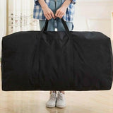 Popxstar 1pc Extra Large Waterproof Moving Luggage Bags Laundry Shopping Bag Non-woven Fabric Cubes 80*48*25cm Home Storage Packing Tool