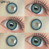 Popxstar New Green Colored Pupils for Eyes Big Eyes Color Contact Lenses Brown Lenses Gray Colored Lenses Free Delivery Lens