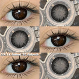 1 Pair Color Contact Lenses for Eyes Color Eye Lens Blue Eye Lenses Brown Lenses Gray Pupils Lens Yearly Green Contacts