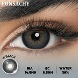 1 Pair NEW Colored Pupils Makeup Green Contact Lenses Beauty Women Colored Pupils Cosmetic Brown Natural Lenses Yearly