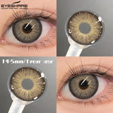 Colored Contacts Lenses Gray Brown Lens Naturally Blue Eye Makeup Lens Cosmetics Contact Yearly Green Beautiful Pupils