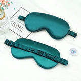 Popxstar Imitated Silk Eye Patch Shading Sleep Eye Eyepatch Soft Blindfold Smooth Eye Mask Sleeping Aid Eyeshade Eye Cover Patch Bandage