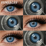 1 Pair Contact Lenses Big Brown Lenses for Eyes Beauty Pupils Comestic Eye Color Len Korean Pupils Makeup Accessoriess