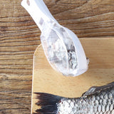 Fish Scale Scraper Fish Skin Brush Seafood Tools Fast Remove Fish Scraper Cleaning Knife Kitchen Accessories