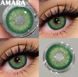 Popxstar  1 Pair Black Color Contact Lenses for Eyes 14.5mm Fashion Contact Lenses Brown Natural Contact Lenses Gray Soft Lens