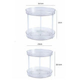 Popxstar Desktop Cosmetic Rack Rotatable Bathroom Shelf Large-capacity Perfume Aromatherapy Skin Care Product Storage Rack Organizer