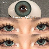 Contact Lenses Beauty Green Lens 14.5mm Big Eyes Eye Color Lenses Colorcon Water Light Beauty Blue Lens Natual Gray Lens