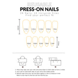 Popxstar  24Pcs Almond Fake Nails with Brown Flower Designs Retro Style Press On Nails for Manicure Full Cover Reusable False Nails