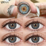 Popxstar  Color Contact Lenses Natural Contact Lens NEW Siri Series Makeup Colored Pupils Cosmetics Beauty Green Lenses Blue Pupils