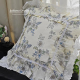 1 Piece Decorative Pillowcases Ruffle Design Pillow Cover Rustic Lace Pillowcase Bed Princess Throw Pillow Case