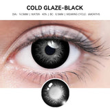 Popxstar  2pcs pupils halloween Blue Green contact lenses for Eyes Natural Colored contact lenses Prescription myopia Brown Lens