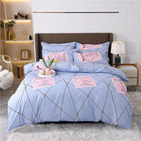 Popxstar  Strawberry Bedding Set, Pink Kawaii Strawberry Duvet Cover Soft Reversible Comoforter Cover with 2 Pillowcases for Women Girls