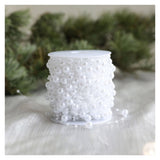 Popxstar 10/30m Decoration Bead String Garland Artificial Plastic Beads Trim Garland Decor For Party Wedding New Year Eid Mubarak 2025