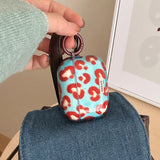 Popxstar Blue Transparent Red Love Heart Cover Case For Airpods Pro 2nd Fashion Lovely Soft Earphone Fundas for Apple Airpods 1 2 3 4 Pro
