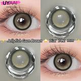 Popxstar 1 Pair Cleopatra Pupils Lens Yearly  For Eyes Blue Green Contact LensNatural Len Colorcon High Quality Lense