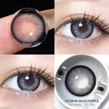 Popxstar 1 Pair Color Spectacle Lens Contact Lenses Beauty Natural Pupil Comestic Color Lens Eyes Myopia Lenses Eye Color Yearly