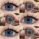 NEW Contact Lens Black lens 14.5mm Big Eyes Green Lens Cosmetic Blue Eye Color Lenses Natural Brown Eyes Contacts Red Lens