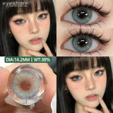 High Quality Gray Brown Beauty Lenses 1Pair NEW Colored Contact Lenses for Eyes Blue Beautiful Pupils Green Eye Contact
