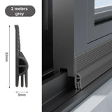 Popxstar Sliding Window Seal Strip Self Adhesive Triple Sound Insulation Windproof Anti-Cold Door Under Flexible Weatherstrip Tape