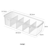 Popxstar  Transparent Data Cable Organizer Case Classification Dustproof Card Organizer with Lid Clutter Collection Box for Office Home ﻿