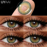 Color Contact Beauty Green Contact Lenses for Eyes Natural Lenses Blue Contacts for Women Eyes Makeup Gray/Brown Fashion