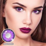 Popxstar 1 Pair/2pcs Lenses Cosplay Anime Contact Lenses for Eyes Vision Correction Comestic Myopia Prescription Contact Lenses