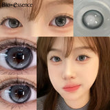 Popxstar 1 Pair Colorcon Korean Lenses Colored Contact Lenses for Eyes Green Eye Lenses Fashion Lenses Brown Contact