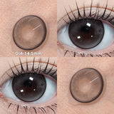 1Pair Real Color Eye Lenses Myopia Pink Blue Contact Lenses Eye Color Lenses Makeup Pupils Graduate Lenses Fast Shipping