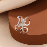 popxstar High-ned Hot-selling Zircon Open Nail Art Wearable Nail for Women Niche Design Sense Light Luxury High-end Decoration