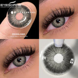 Big Eyes Black Lenses Natural Color Contact Lenses Blue Eye Lens Gray Beauty Pupil Yearly Green Colored Eyes Contacts