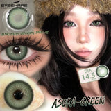 1 Pair Color Contact Lenses for Eyes Black Pupils Brown Lenses High Quality Gray Eye Lenses Beauty Makeup Blue Lenses