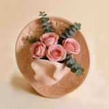 Creative Unique Cowboy Hat Vase Western Style Handmade Ceramic Vase Modern Flower Arrangement Ornaments Tabletop Centerpiece