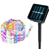 12M 100leds Solar Led Fairy Light Outdoor Festoon Led Waterproof Garland String Lights Christmas Party Garden Solar Lamp Decor