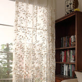Popxstar Luxury Art Living Room Curtains Sheer Curtain Flowers Bedroom Window Curtain Kitchen Curtains Modern Home Decor Aesthetic rideau