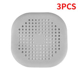 Popxstar Hair Filter Shower Drain Plug Kitchen Sink Strainer Bathtub Shower Floor Drain Stopper Home Accessories