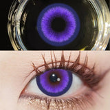 2pcs Graded Colored Contact Lenses JeweLens Anime Cosplay Softlens 14.2mm