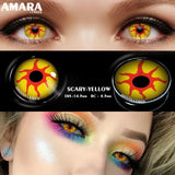 Popxstar  2pcs/1pair Anime Cosplay Colored Contact Lenses crazy Halloween Coloured Anime Softlens Hoshino Ai Pupil