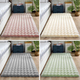 Popxstar Thicken Rabbit Plush Rug Velvet Floor Mat For Bedroom Rugs Bedside Bed Super Soft Winter Warm Carpets Kids Room Blanket Decor