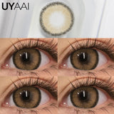 NEW Colored Contact Lenses Gray Pupils Natural Look Fashion Women Green Contact Lenses Brown Contact Lenses High Quality