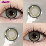 Popxstar NEW Choco Series Colored Contact Lenses Cosmetic Black Lenses Gray Contacts Lenses Women Makeup Colored Pupils Blue lenses