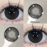 Popxstar  -1 Pair(2pcs) Brown Beauty Colored Contact Lenses for Eyes Purple Halloween Lens Big Eye Lens Natural Look Gray Blue Lens