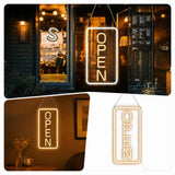 Dimmable LED Neon Sign Adjustable Brightness Soft Silicone Light Strip Business Store Sign Acrylic Backboard