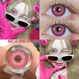Popxstar  2pcsCosplay Anime Eyes Lenses for Eyes Makeup Sharingan Beauty Contact Lenses Eye Cosmetic Color Lens Eyes