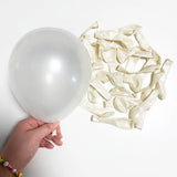 Popxstar  5/10/12/18inch Retro White Sand Balloon Pink Coffee Sage Green Ballon Birthday Party Decoration Baby Shower Globos Wedding Decor